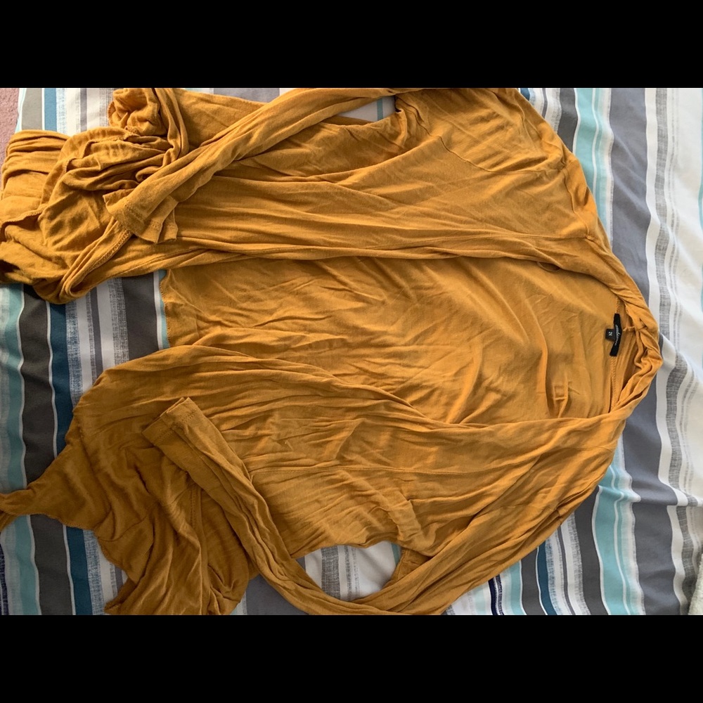Mustard Cardigan